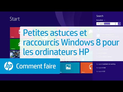 Petites astuces et raccourcis Windows 8.1 pour les ordinateurs HP