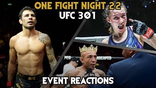 UFC 301: Pantoja vs Erceg | ONE Fight Night 22: Smilla vs Diachkova | King of Rio | Event Reactions
