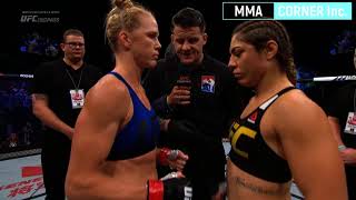 holly holm vs Bethe Correia Fight Highlights