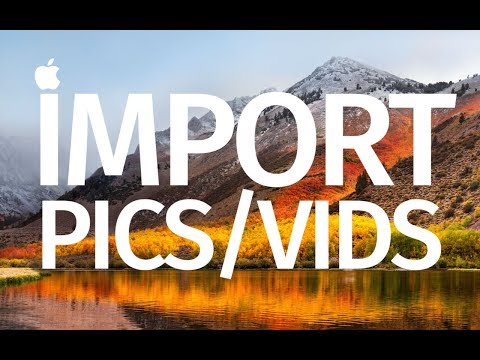 How to import photos videos from iPhone iPad iPod Touch to Mac