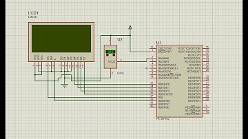 Temperature Sensor Interface to PIC Microcontroller