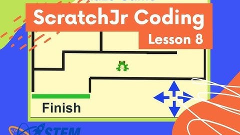 ScratchJr Coding Lesson 8 | Maze Game | How to Create a Maze Using Messages