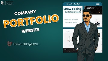 Creating a Stunning Company Portfolio Website with PHP & Laravel | Full Project Showcase