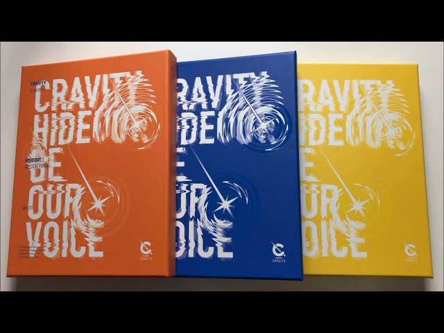 ♡Unboxing Cravity 크래비티 3rd Mini Album Hideout: Be Our Voice
