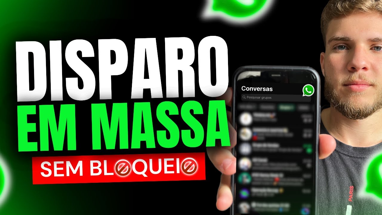 Disparo em Massa no WhatsApp SEM BLOQUEIO – Atualizado 2026