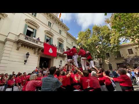 Castellers de Barcelona: Pilar de 5 - Festa Major de Sarrià (09/10/2022)