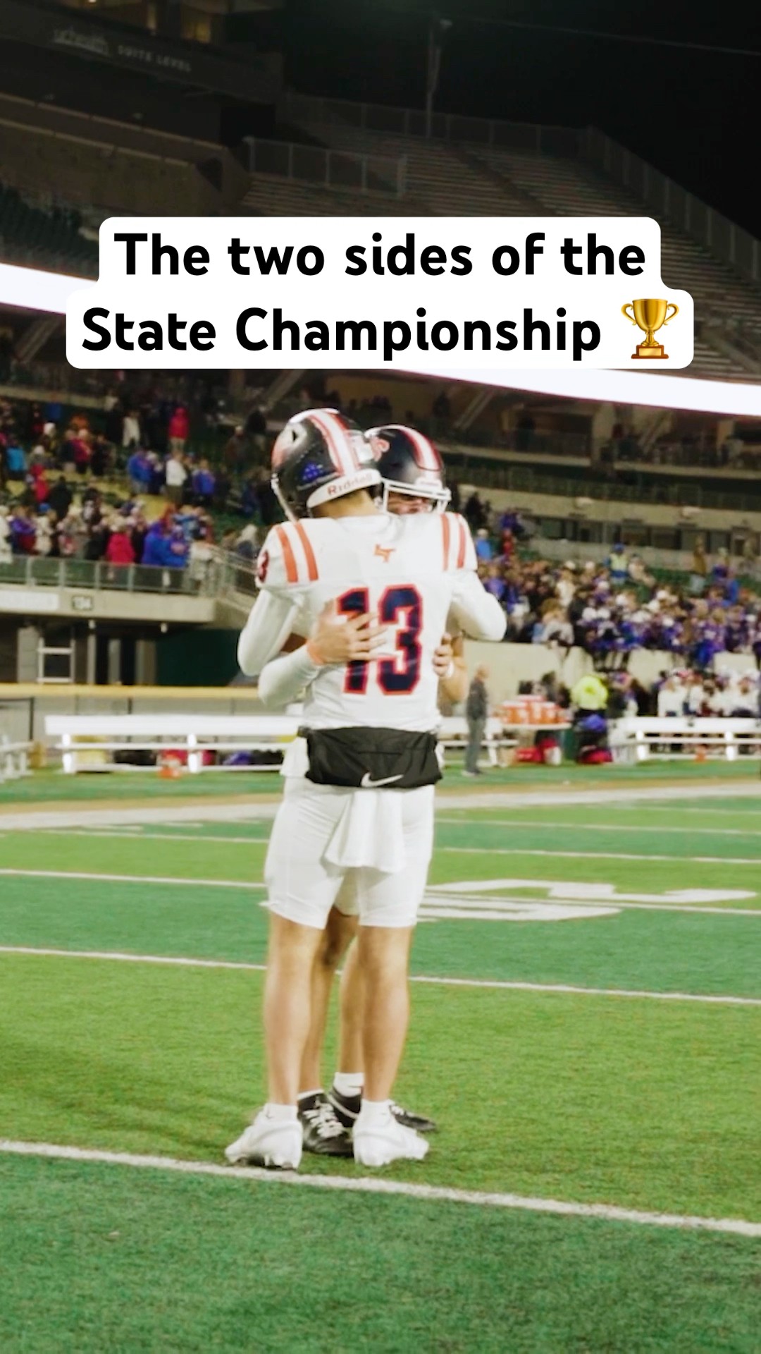 There’s two sides to every championship game ? #shorts