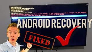 Android Recovery In Android Tv Fixed