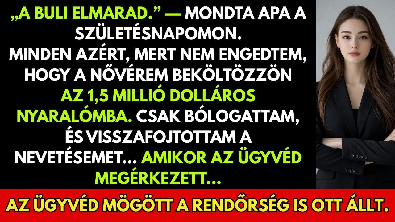 A születésnapi bulim perrel és rendőrségi fenyegetéssel ért véget