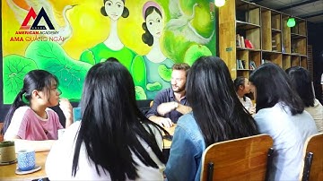 Tiếng Anh Giao Tiếp - Ngoại khóa với Giáo viên nước ngoài - AMA Quảng Ngãi - NK 01