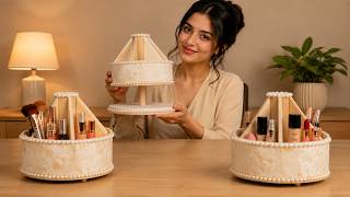 🏆 This Gorgeous Makeup Organizer SPINS?! It’s Just Cardboard! 🤯