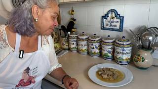 Atún encebollado al estilo de Barbate