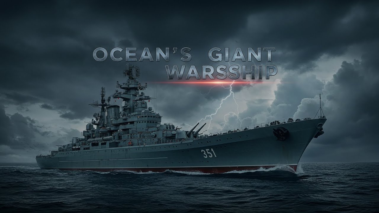 🚢 Russian Nuclear Battlecruiser Pyotr Velikiy (Kirov-Class) | The Ocean’s Giant Warship