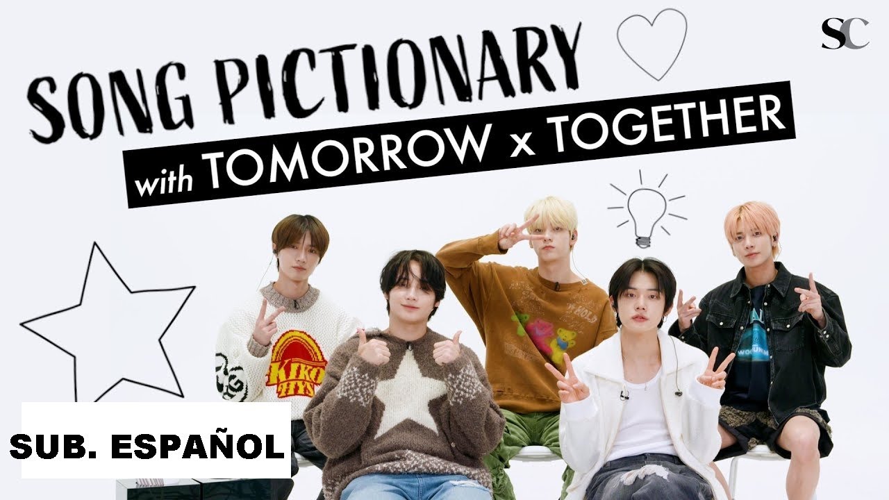 [SUB ESPAÑOL] Tomorrow x Together Plays TXT Song Pictionary | New Album ...