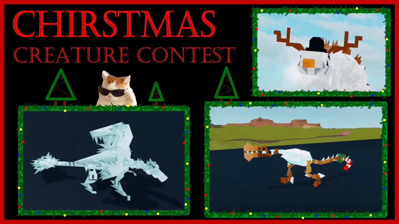 Christmas creature Contest || Plane crazy || Roblox - YouTube