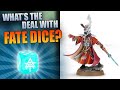 Whats the deal with fate dice rules analysis and critique   warhammer 40k 10th edition