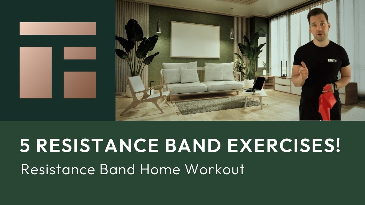 5 Best Resistance Band Exercises for a Full Body Workout at Home Resistance Band Home Workout