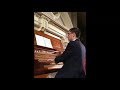 John black plays toccata on o filii et filiae by lynnwood farnam