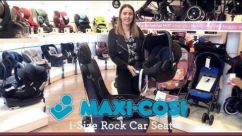 Maxi Cosi Rock i Size Car Seat Store Demo - Direct2Mum