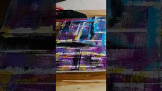 Mastering Layer Techniques Without  Templetes / Bringing Your Abstract Painting to Another Dimension