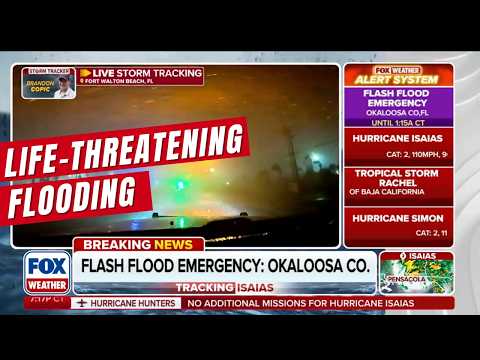 Flash Flood Emergency Issued in Florida as Hurricane Isaias Unleashes Torrential Rain