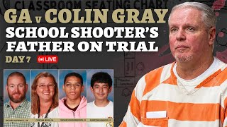 💥 LIVE COURT: GA v Colin Gray: School Shooter's Father on Trial - Day 7