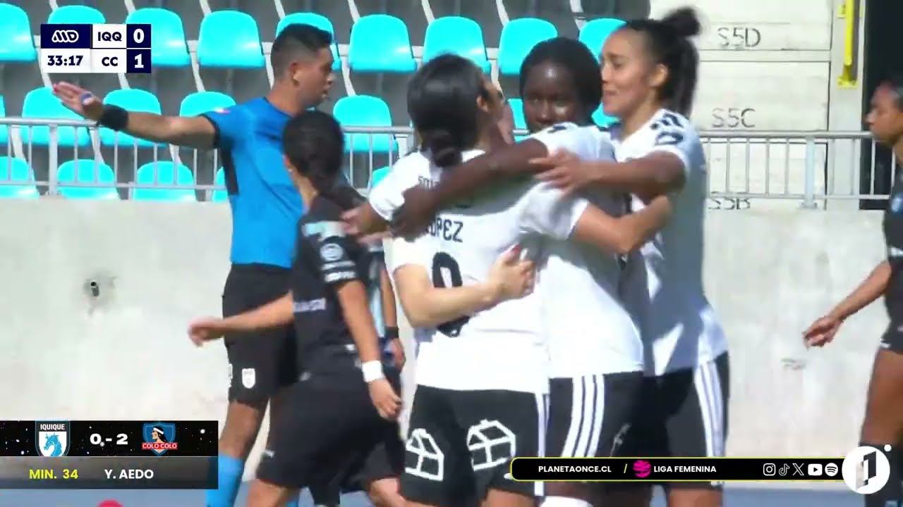 D. Iquique 0-2 Colo-Colo Fecha 12 1ra Rueda Liga Femenina 14-06-2026