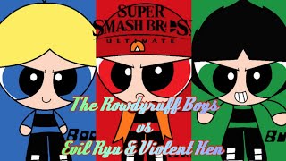 SSBU - The Rowdyruff Boys vs Evil Ryu & Violent Ken