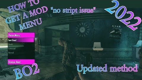 how to get a mod menu in Bo2 but all you need is your xbox/ ps4 (no pc or memory stick) February2022