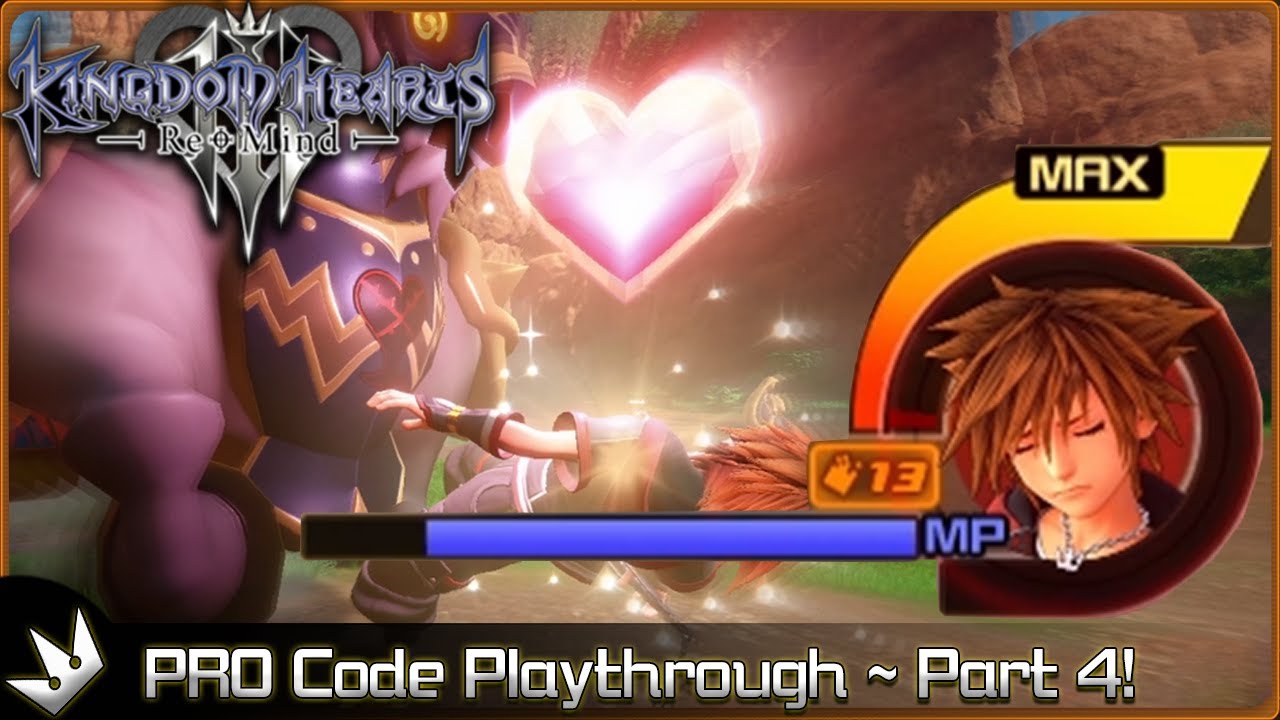 Kingdom Hearts 3: Level 1 Critical + PRO Codes - Part 4 - YouTube
