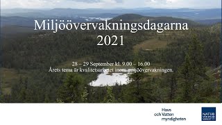 Miljöövervakningsdagar dag 2