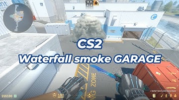 CS2 - Waterfall SMOKE GARAGE outside on Nuke