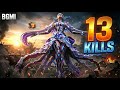 13 KILLS IN LIVIK 🔥 LOBBY CLEAR | BGMI 4.2 UPDATE GAMEPLAY #bgmi #mobilegaming #viralvideo 
