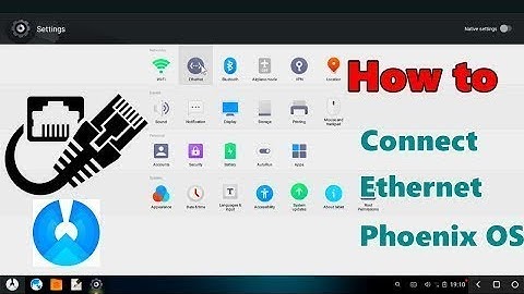 😁😎 How to Connect Ethernet On Phoenix OS 😎😁 And Solve Internet Problems