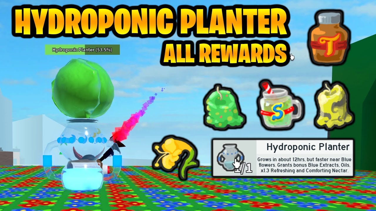 hydroponic-planter-all-rewards-all-fields-bee-swarm-simulator-youtube