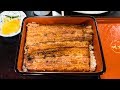 Unagi (うなぎ) - GRILLED EEL Japanese Food at Obana Restaurant (尾花) in Tokyo, Japan!