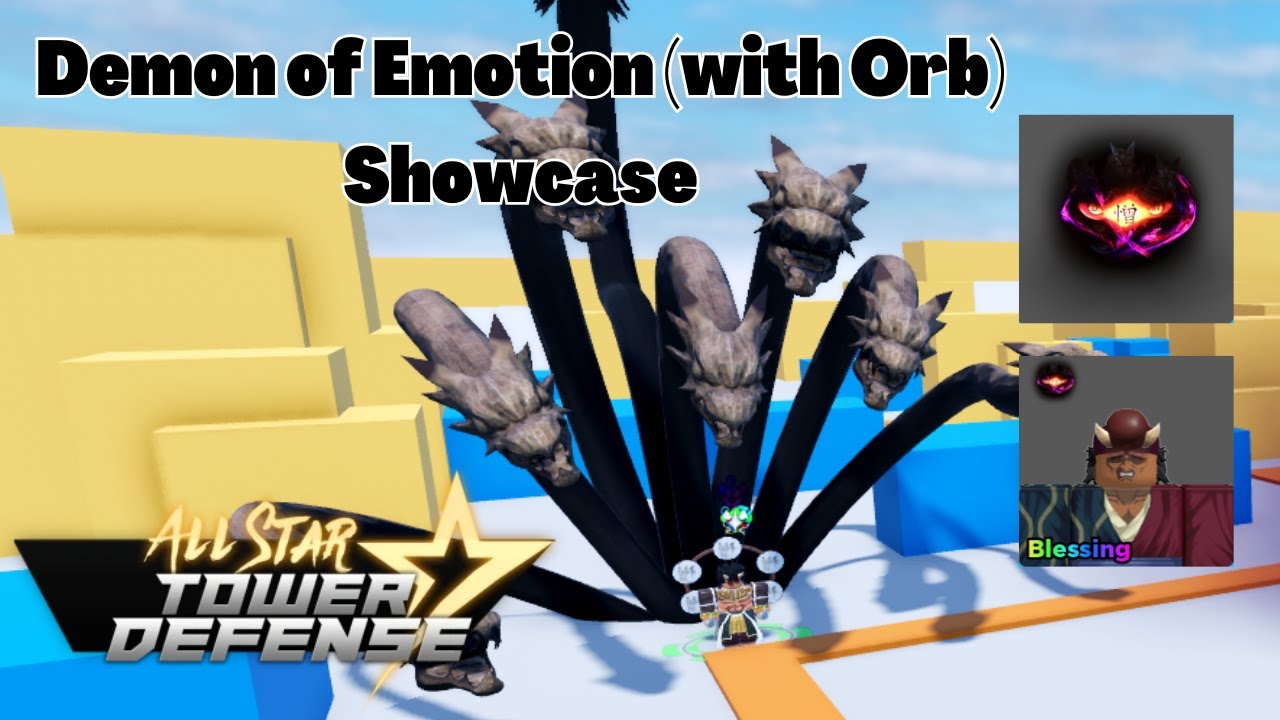 All New Orbs Showcase  All Star Tower Defense Roblox 