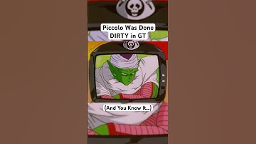 Piccolo was done DIRTY in GT #shorts #dragonball #goku