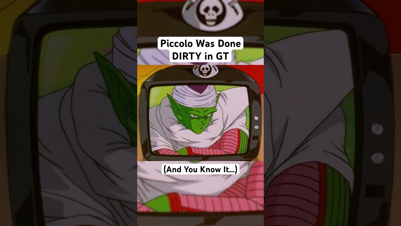 Piccolo was done DIRTY in GT #shorts #dragonball #goku