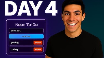 HTML CSS Projects For Beginners | JavaScript Tutorial | HTML CSS Tutorial | Todo List