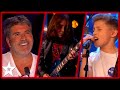 ROCKING KIDS! These Auditions BLEW THE JUDGES AWAY on Britain&#39;s Got Talent!