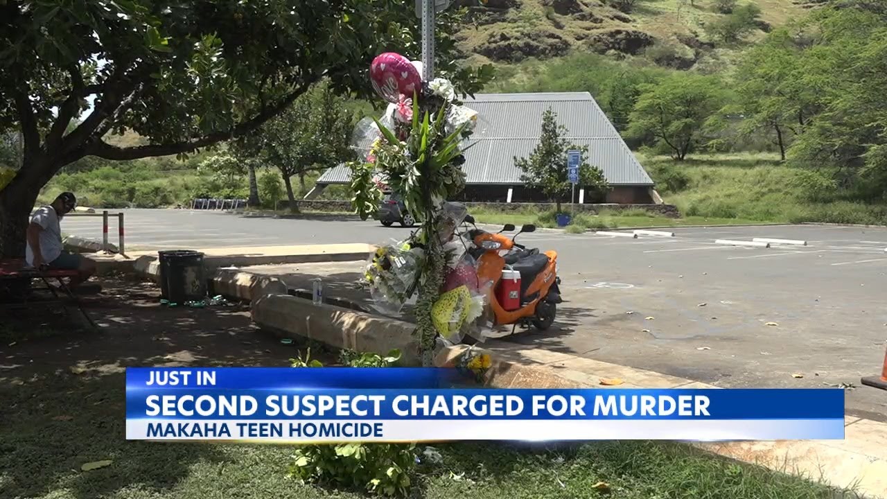 Second 20-year-old suspect charged in Makaha shooting death - YouTube