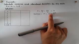 Lecture16 Variance and Standard Deviation, solved examples of Variance and S.D