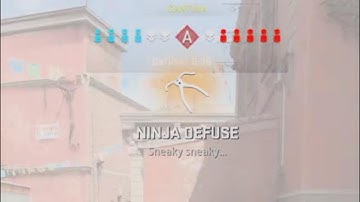 MW2 Back to Back Ninja Defuse (RAW FOOTAGE)