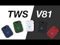 ДАРИМ НАУШНИКИ TWS V81 ОБЗОР НАУШНИКОВ. ТЕСТ МИКРОФОНОВ