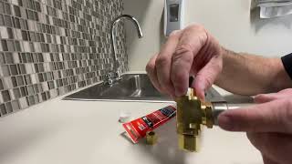 How the fix a hammering faucet?