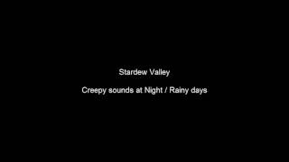 Stardew Valley - Creepy Sounds at Night and Rainy Days #shorts screenshot 4