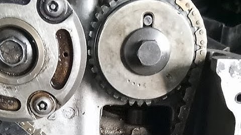 Nissan CR14 Engine Timing Marks