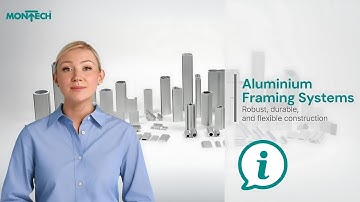 Montech aluminum profile systems: Innovation and precision in one!