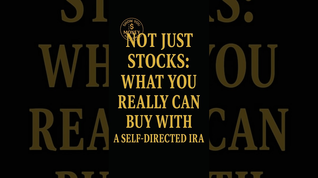 Self-Directed IRA Purchases: Explore Investment Options Beyond Traditional Stocks and Bonds.
